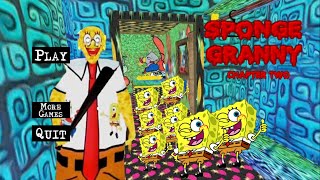 Sponge Granny Mod: Chapter 2 || Granny Chapter 2 (Full Gameplay) || Spongebob & Granny screenshot 4