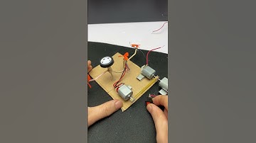 Dc motor to drone motor new power transfer #dcmotor #dc #tech #project #shorts #diy #fan #science