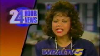 wral tv 5 news update with pam saulsby november 1991