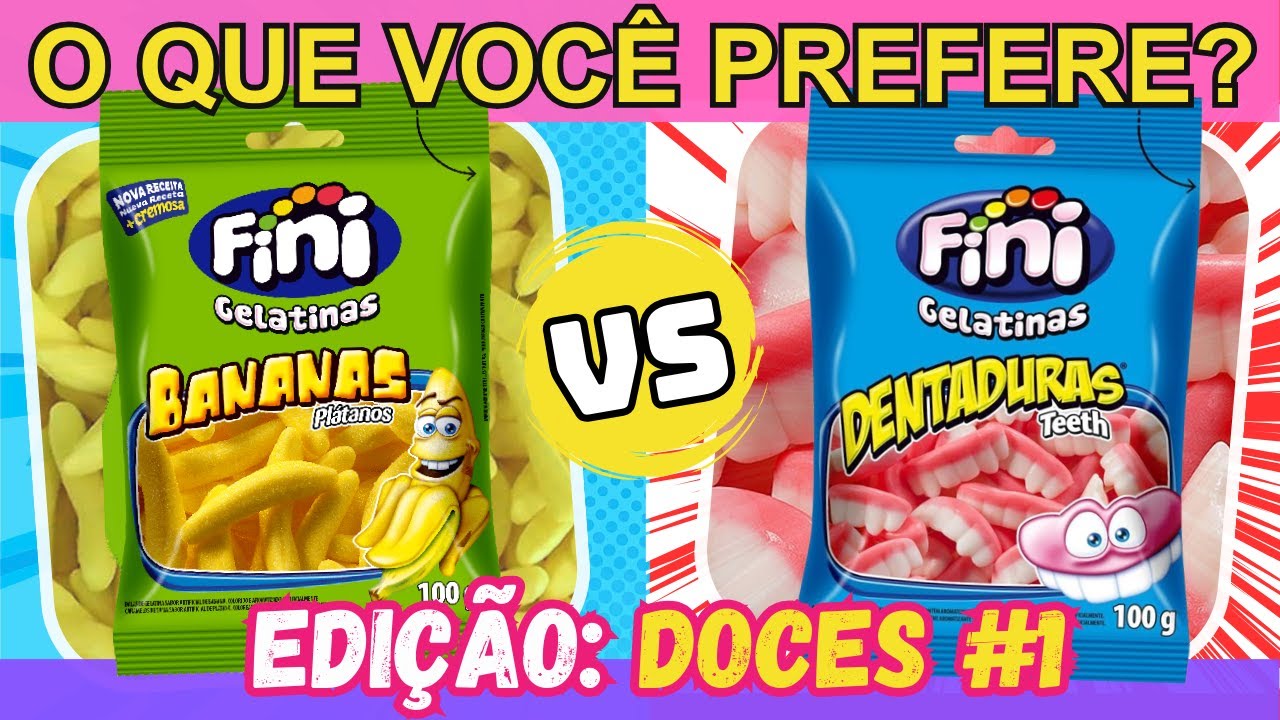 🔄 O QUE VOCÊ PREFERE? 🧁DOCE VS SALGADO 🍔, JOGO DAS ESCOLHAS