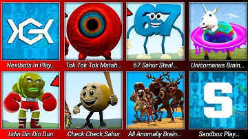 Nextbots in Playground Mod New Update! 3.1.67 Add New Characters | New Update Gameplay