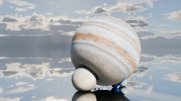 Baunching planet | Solar System 3D Size Comparison | 3D Animation!