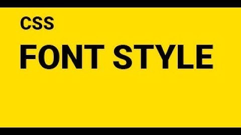 24 Css Font Style in Hindi