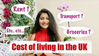 Cost of living in the Uk (Edinburgh) for students | Monthly expenses || International student vlog