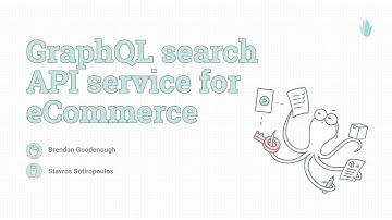 GraphQL search API service for eCommerce