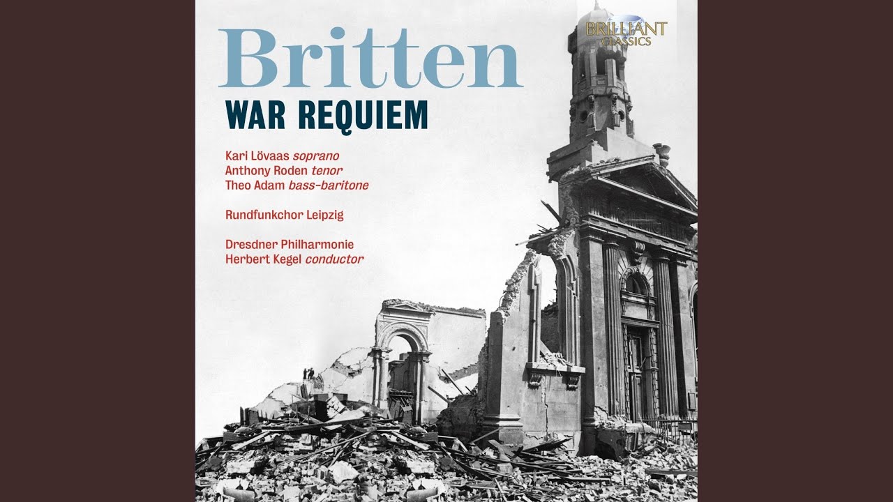 YouTube पर War Requiem, Op. 66: I. Requiem aeternam. What Passing-bells (Tenor) देखें YouTube पर War Requiem, Op. 66: I. Requiem aeternam. What Passing-bells (Tenor) देखें