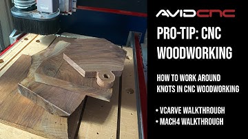 Pro Tip: How to work around knots in CNC woodworking