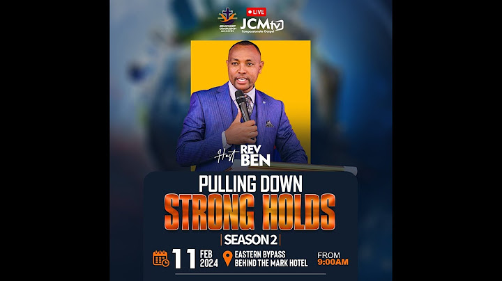 VICTORY SUNDAY SERVICE  THEME :PULLING DOWN STRONGHOLDS