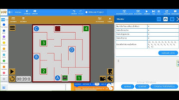 LABERINTO CODIGO EN VEXcode VR
