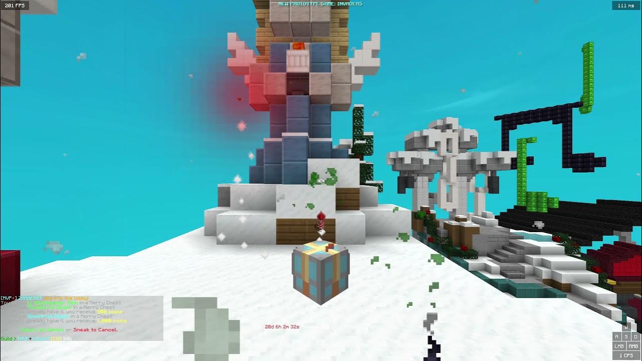 Opening 90 Merry Chests Bedwars YouTube