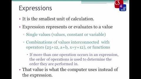 Statements and Expressions in NetLogo