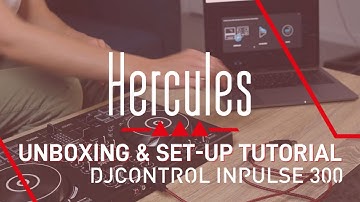 DJControl Inpulse 300 : Unboxing & Set Up Tutorial | Hercules
