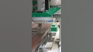 door  lock fitting with Cnc machine||#cnc #lock #woodworking #handmade