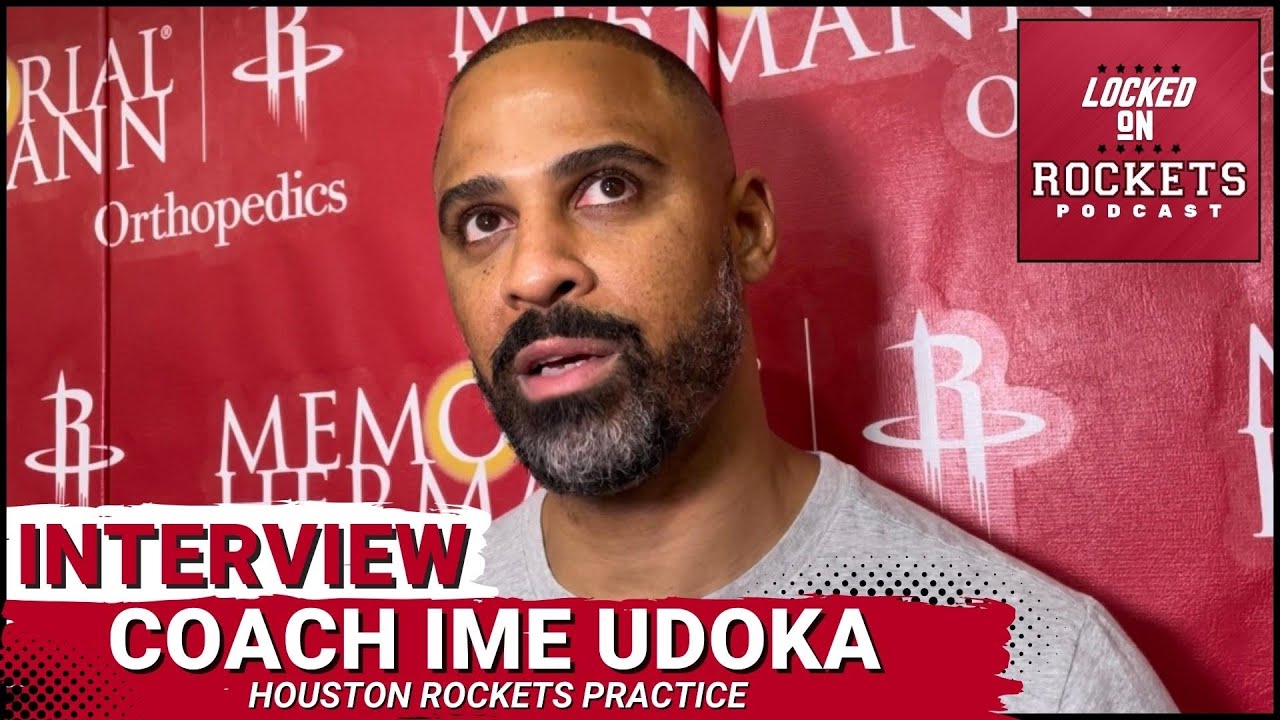 Ime Udoka | Houston Rockets Practice | 2023-2024 NBA Season - YouTube