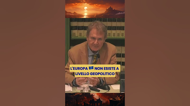 L'Europa non esiste geopoliticamente