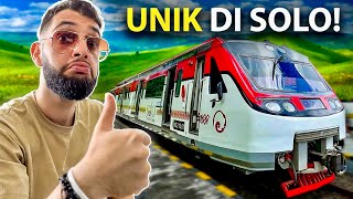 First Time Trying Unique Train In Kota Solo!🇮🇩 - Surakarta Vlog!