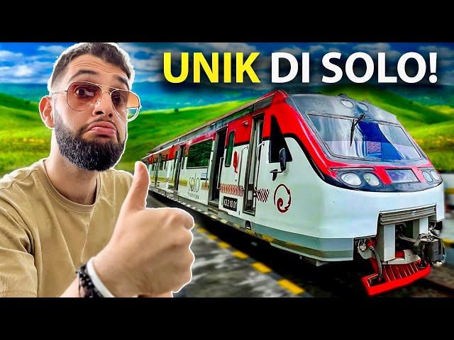 First Time Trying Unique Train In Kota Solo!🇮🇩 - Surakarta Vlog! class=