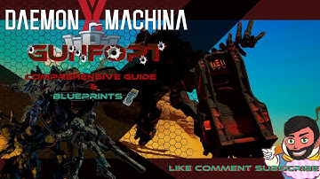 Comprehensive Guide to GunFort,Daemon X Machina Bosses+Blueprints