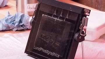 Collodion Basics Part 7: Developing the Plate