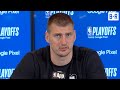 Nikola joki on nuggets going to minnesota down 20 hopefully we can put up a fight