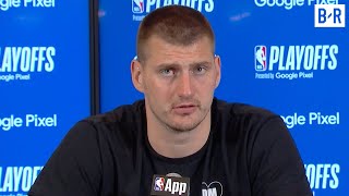 Nikola Jokić on Nuggets Going to Minnesota Down 2-0: 'Hopefully we can put up a fight'