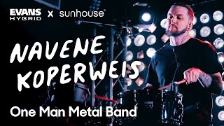 Navene Koperweis "One Man Metal Band" | Sensory Percussion at Baby's All Right