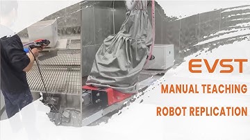 How Spray Painting Robots Learn from Manual Teaching#paintingrobot #painting