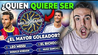 QUIÉN QUIERE SER MILLONARIO💸 VERSIÓN ⚽️