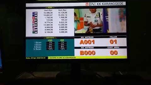 SOFTWARE ANTRIAN BANK