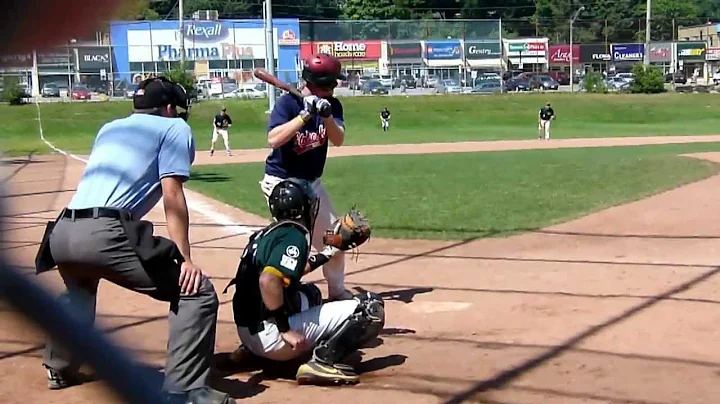 Jason Hardie homers in Toronto playoff game. (HD)