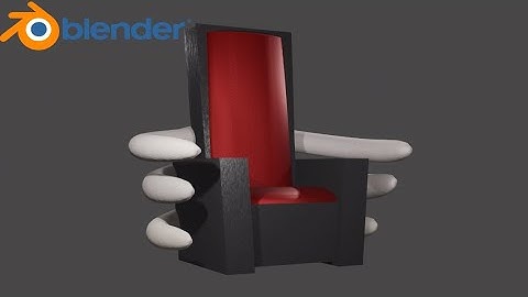 Blender | Throne 3D Modeling Timelapse