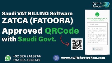 E-invoicing (FATOORA) ZATCA POS software| Zakat Billing Software, Saudi QRCode Approved, E-Invoicing