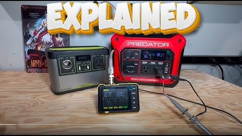 Power Station Inverters - Modified vs Pure Sinewave