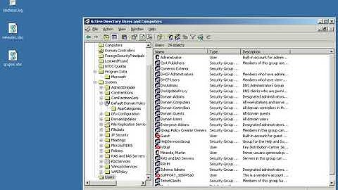 Creando Grupos en Active Directory via VBScript