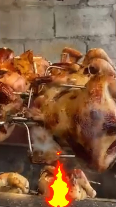 Roasting Chicken 🐔🐔#chicken #shorts