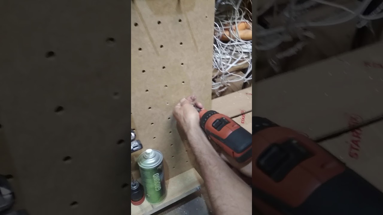 Супер идея! Система хранения для инструмента. быстро и просто!