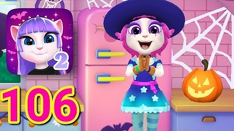 My Talking Angela 2 New Halloween Update Gameplay Episode 106