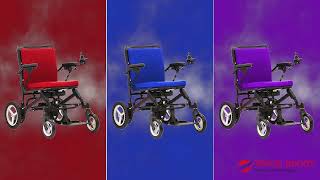 DASH 2 Ultra Light Power Wheelchair by Travel Buggy