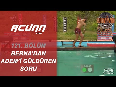 Berna'dan Adem'i güldüren soru! \