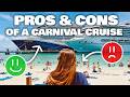 Pros and cons of a carnival cruise more cons than pros