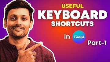 Useful Canva Keyboard Shortcuts!