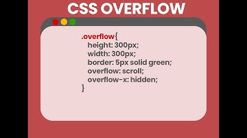 Overflow in CSS Lesson - 15