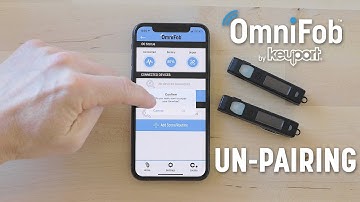 Unpairing Your OmniFob