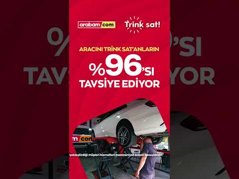 Aracını Trink sat'anların %96'sı Tavsiye Ediyor