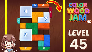 Color Wood Jam Level 45 Solution Walkthrough