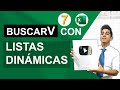 07 | Función BuscarV con Listas desplegables dinámicas en Excel