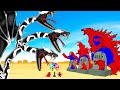 Rescue Team SPIDER GODZILLA &amp; KONG From GIANT PYTHON - VENOM: Returning from the Dead SECRET - FUNNY