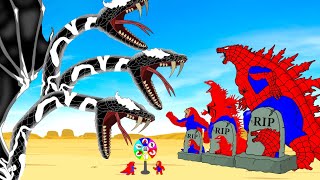 Rescue Team SPIDER GODZILLA & KONG From GIANT PYTHON - VENOM: Returning from the Dead SECRET - FUNNY by T - Cartoon 115,409 views 1 month ago 31 minutes