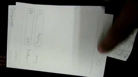 CS147 - Paper Prototype 1