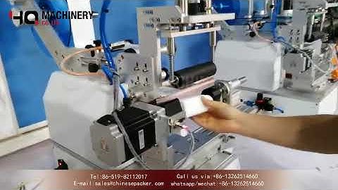 Table top square bottle labeling machines|semi automatic wrap around sticker labelers